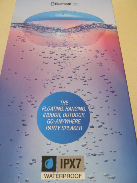 iLive Waterproof Floating Bluetooth Speaker ISBW322BU Blue