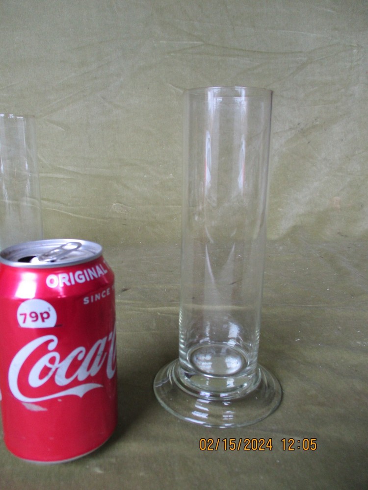 -1950s HYDROMETER JAR, UNSIGNED