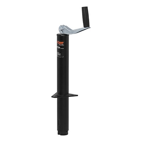 Curt A Frame Trailer Jack 3000 lbs Utility Jack with Powder Coat and Handle