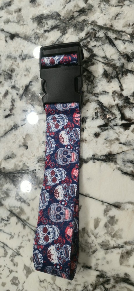 Luggage Strap, Skulls