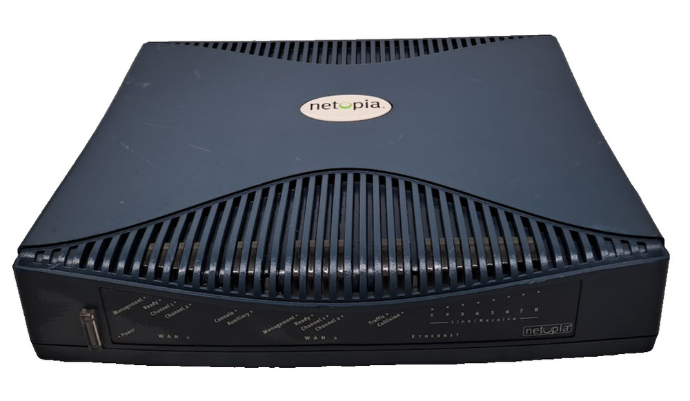 2X NETOPIA R7200 SDSL ROUTER 8 PORT