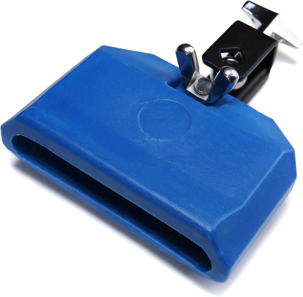 Blue Jam Block, Musical Percussion Instrument, Latin Drum, Plastic