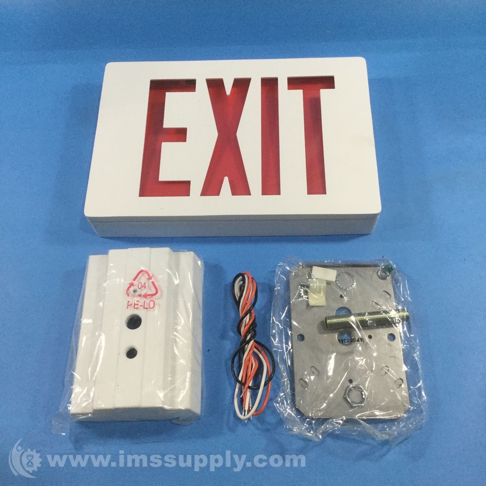 Lithonia Lighting LESW2R120/277 LED Exit Sign FNOB