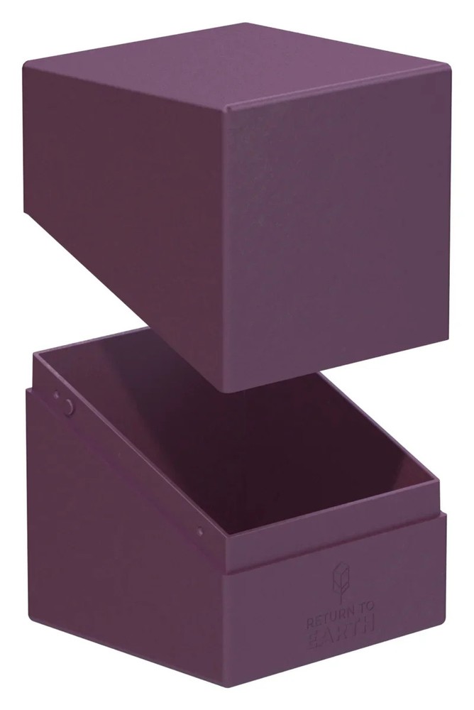 Boulder Return To Earth Commander 100 Deck Box - Purple