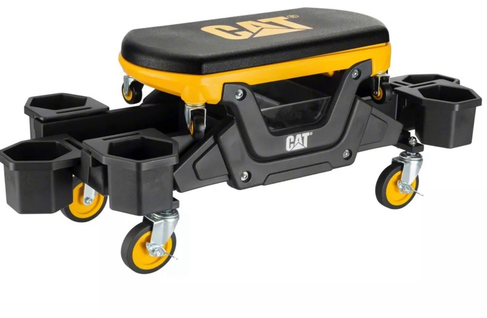 CAT Rolling Utility Seat with Detachable Sitting Creeper