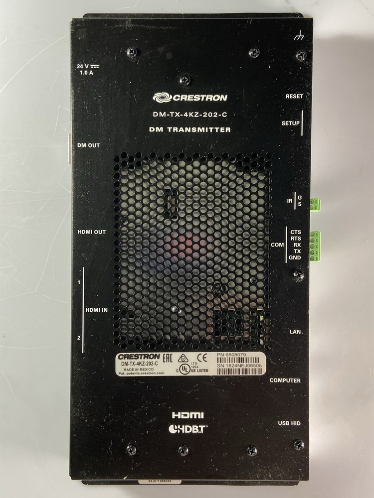 CRESTRON DM-TX-4KZ-202-C.                              DM TRANSMITTER
