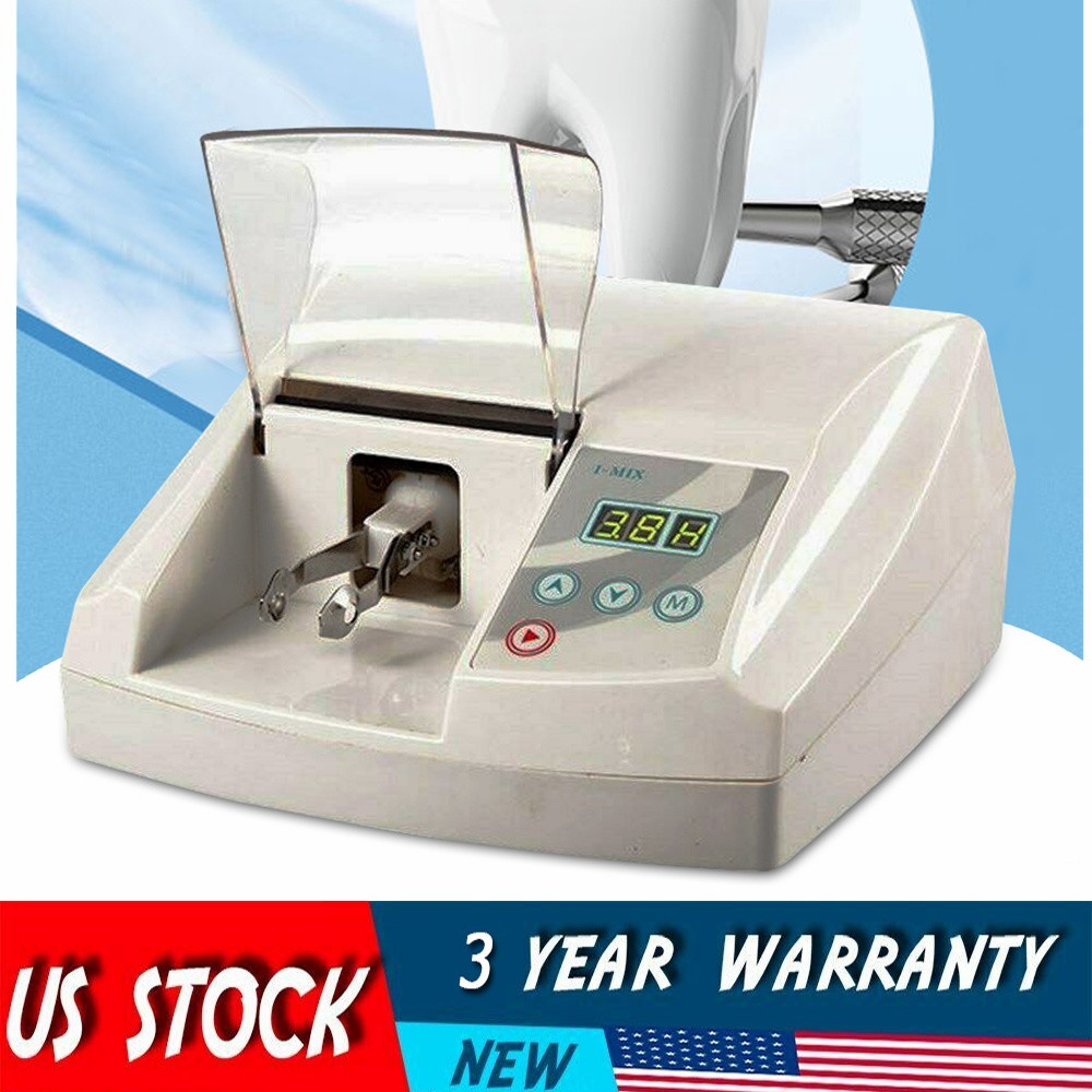 Dental Lab Digital Amalgamator Amalgam Capsule Mixer Triturator Speed Adjustable