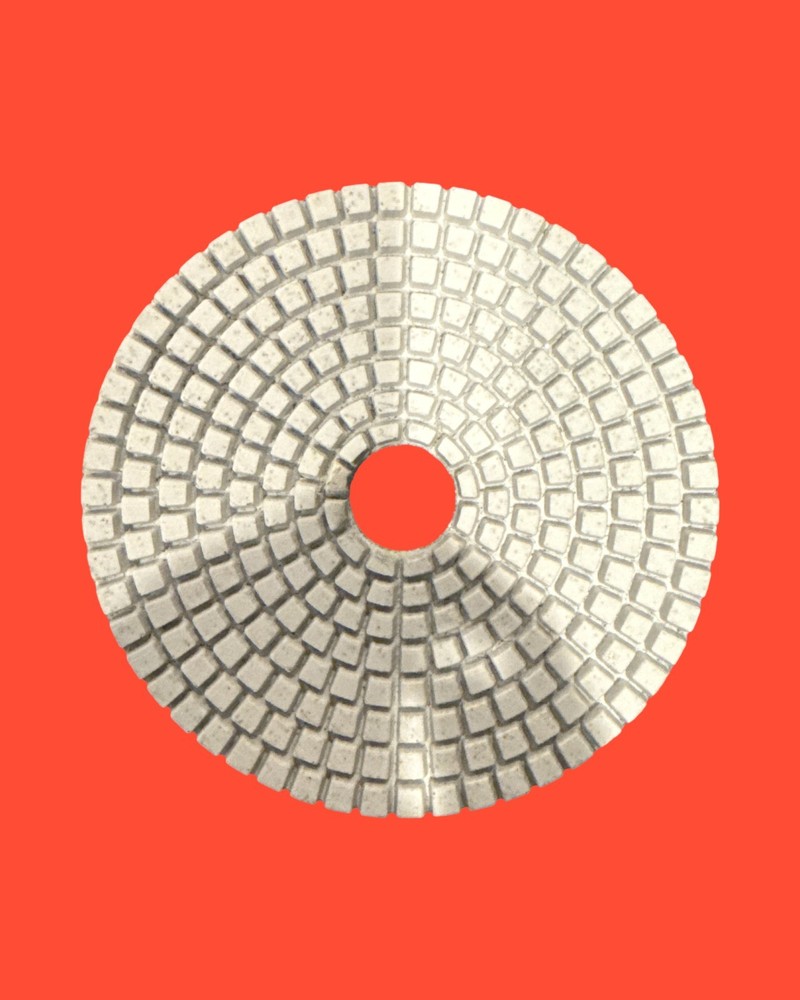 FCS 3000 Grit Diamond Polishing Pad, Disc, 4-inch Diameter