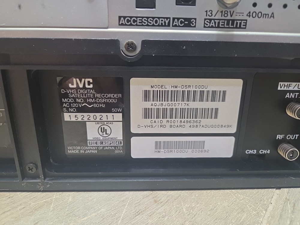 JVC HM-DSR100U