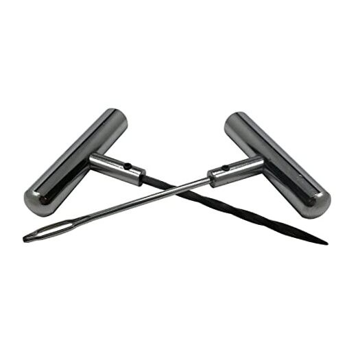 Stainless Steel Solid T-Handle Set - Pro Heavy Duty Spiral Solid Tool Set