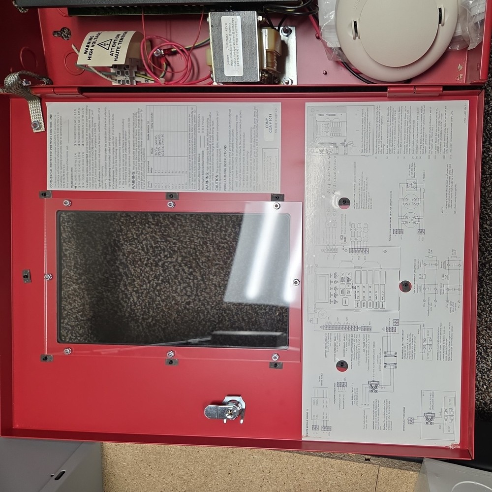 GE Edwards Fireworx FX-3, fire alarm panel