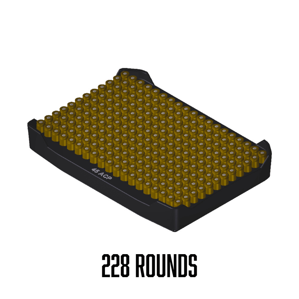 Pelican™ Vault V100 Pistol ammo double stack inserts