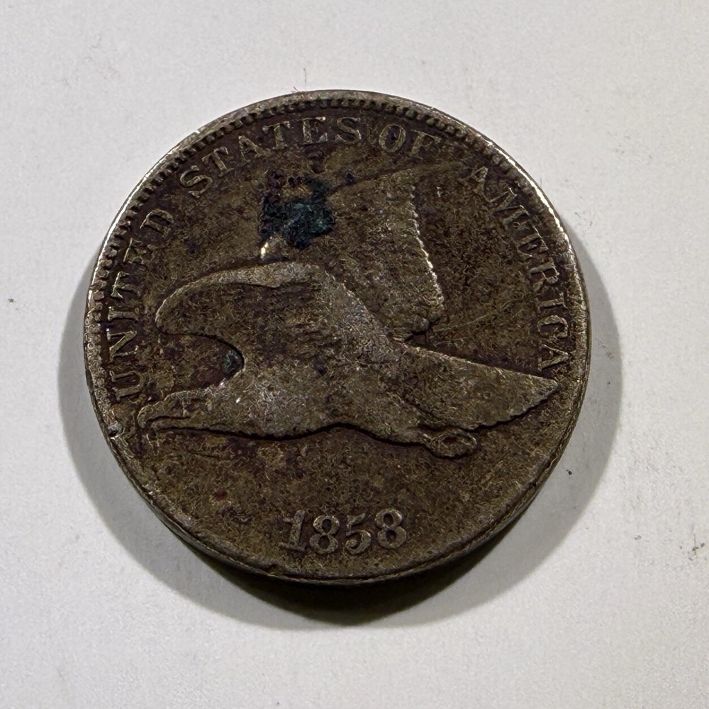 1858 1C Flying Eagle Cent