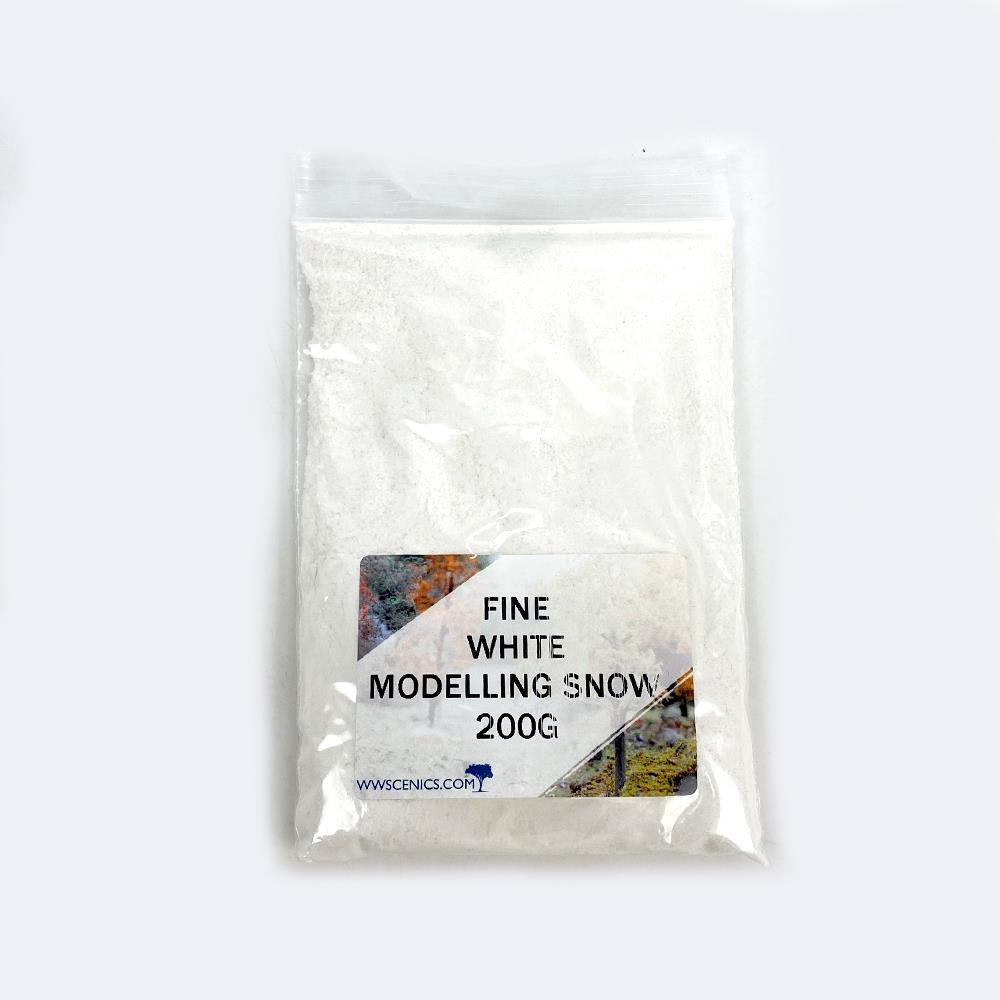 Fine White Modelling Snow | Wargame Scenery & Basing Material