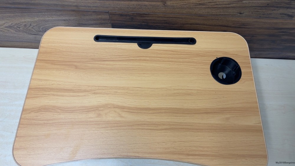 Laptop Bed Desk Table Tray Stand with Cup Holder