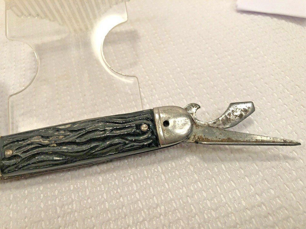 4-Blade Colonial Forest Master Knife 3 3/4" closed
