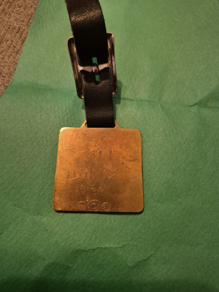 1966 champion motor grader watch fob