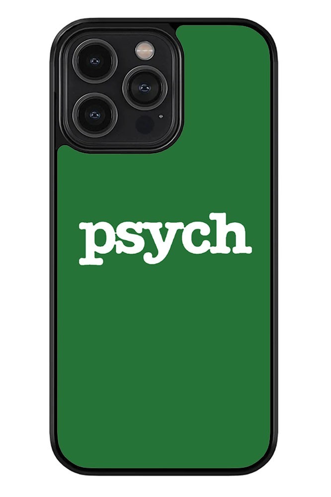 Psych Logo Premium Soft Rubber iPhone Case