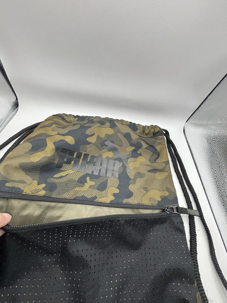 Puma Gymsack Camo Drawstring Bag