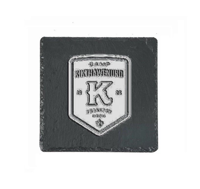 Camp Kikthawenund Frankton IN Slate Coaster