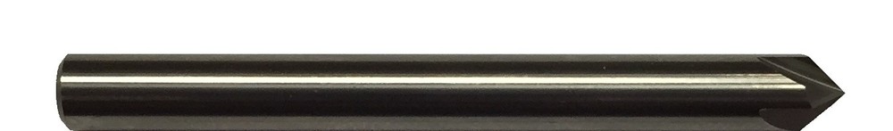 3/8" Solid Carbide Chamfer Mill – 4 Flute 90 Degree USA Made CNC Tooling