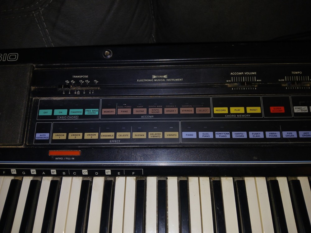 Casio Casiotone CT-6000 Keyboard Synthesizer !!WoW!! Fully Functional!