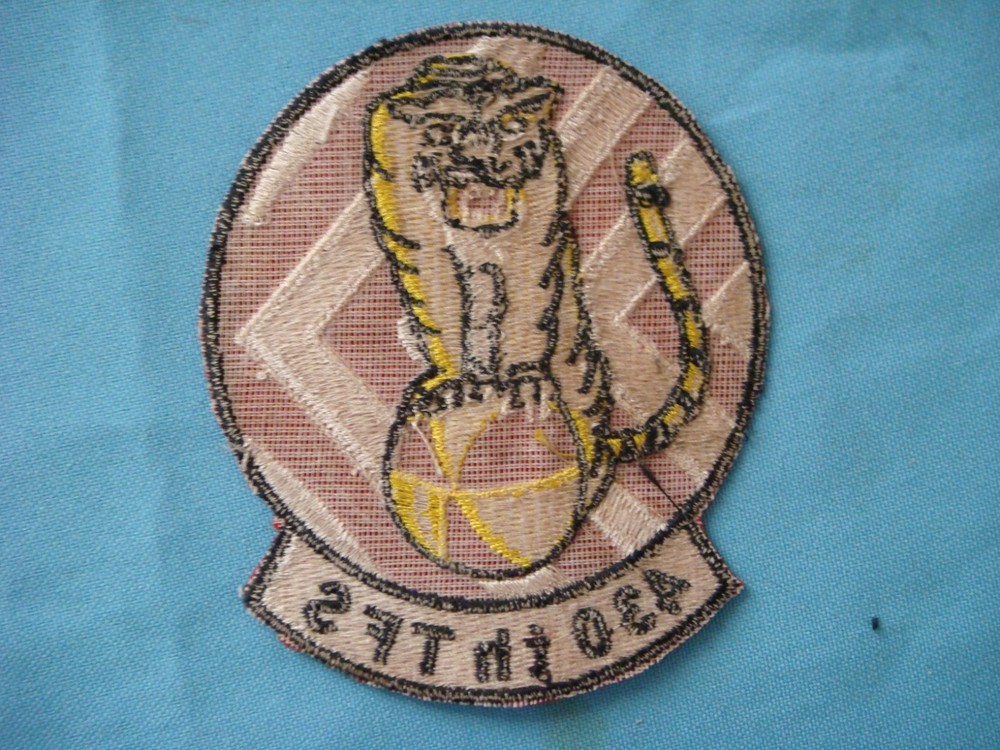 VIETNAM WAR PATCH, USAF 430th TACTICAL FIGHTER SQUADRON