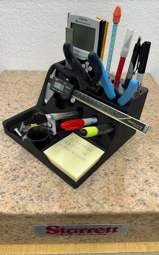 Engineer Desk Organizer, Tool Caddy, Machinist Tool Holder, Calipers, Workbench