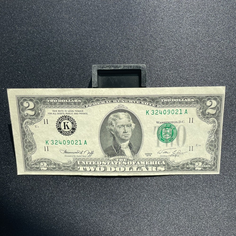 2 dollar bill 1976