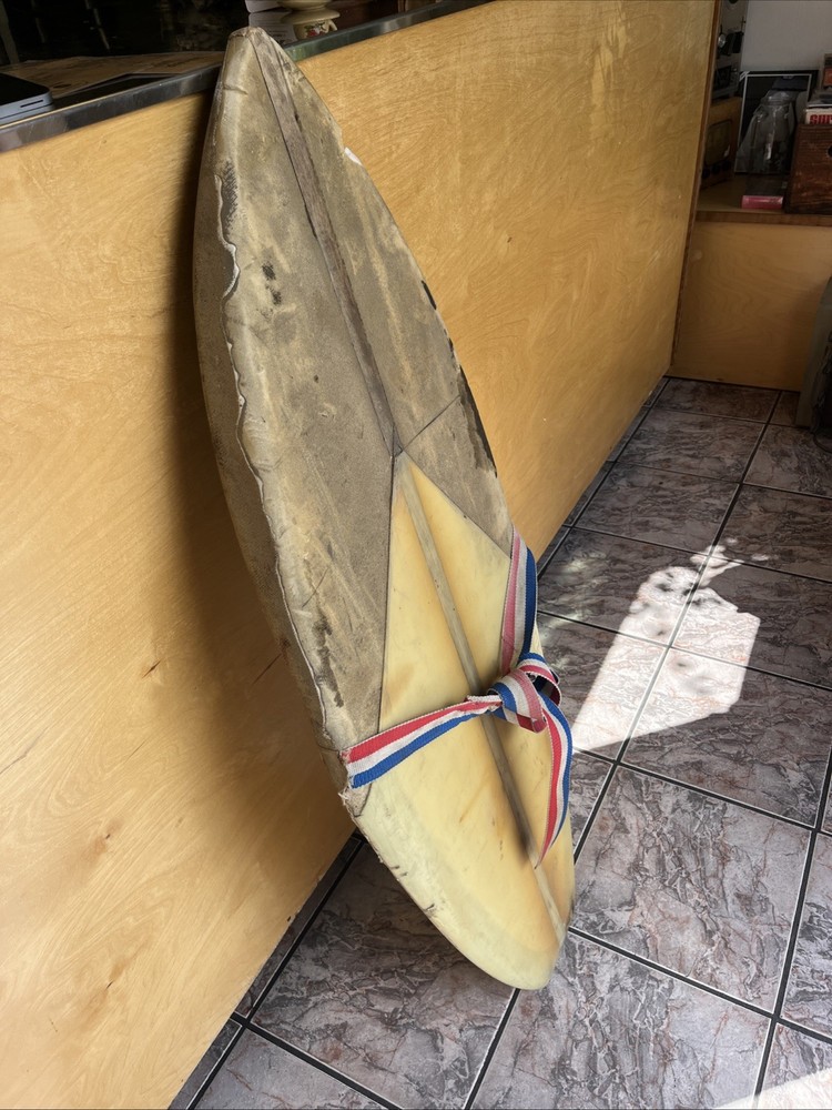 Vintage Surfboard Kneeboard Decor