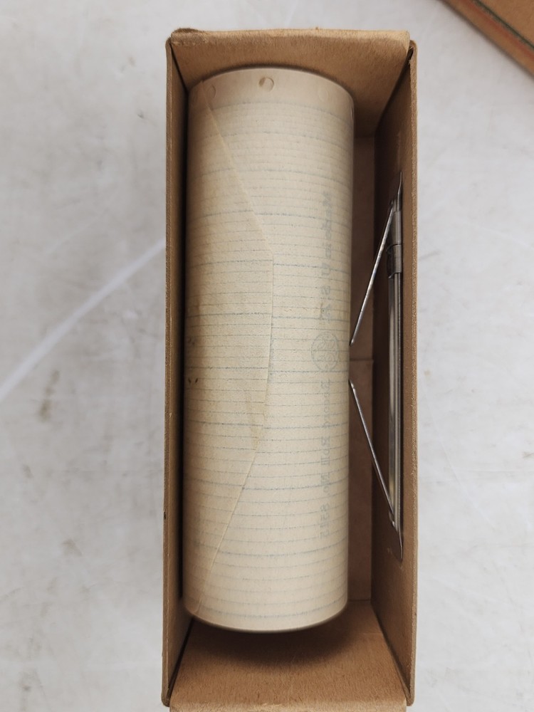 Vintage General Electric Chart Paper Roll 851 Box AS IS