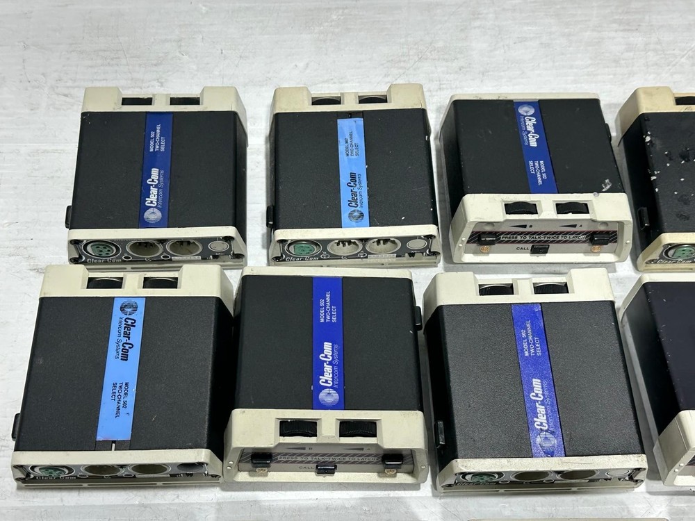 Clear-Com RS-502 Two Channel Intercom Belt Pack (One)THS