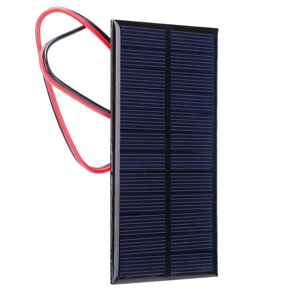 3pcs DC 6V 1W Solar Panel Cell Power Module Solar Panel With 30cm Cable