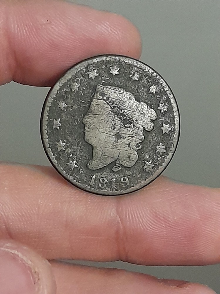 1819 Coronet Head Large Cent