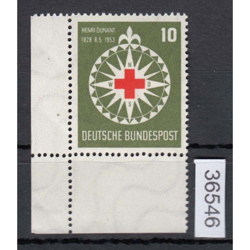 Bundle 1953, Mich.-No.: 164 ** Corner Edge