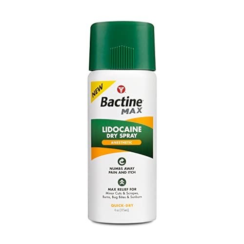 Bactine MAX Dry Spray for Pain Relief