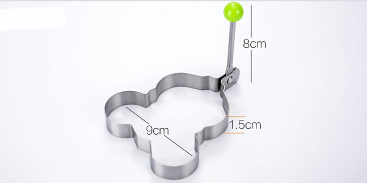 Cooking Kitchen Tools Stainless Steel Fried Egg Shaper Ring Pancake Mould Mold