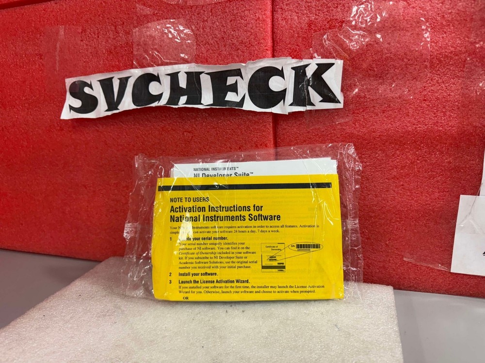 NATIONAL INSTRUMENTS 500908-960G DEVELOPER SUITE CD SET