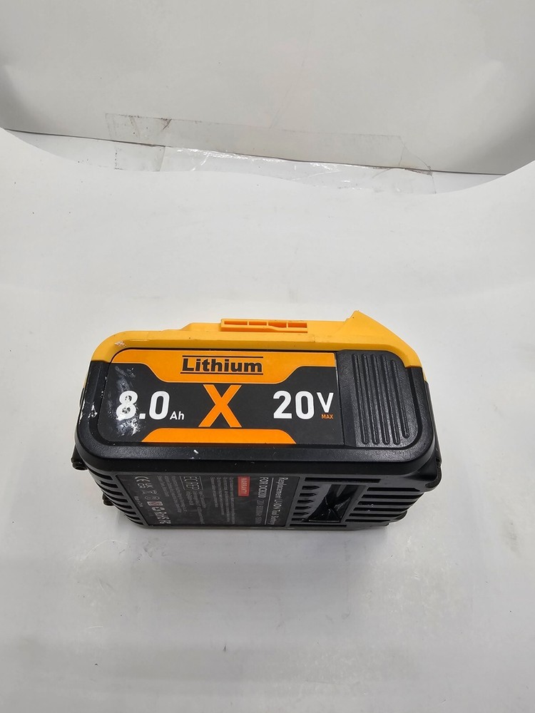 Replacement Lithium-Ion Tool Battery for Dewalt DCB200 - 8.0Ah 20V Max