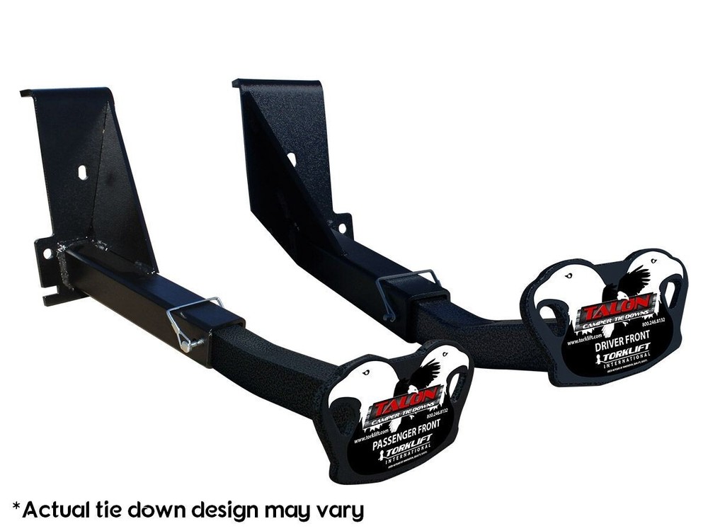 Torklift D2101A Front Frame Mounted Talon Aluminum Camper Tie-Downs