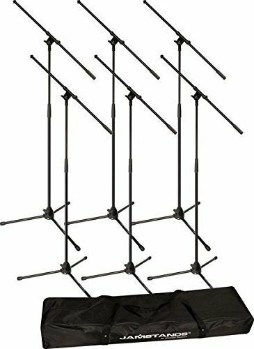 Ultimate Support JS-MCFB6PK JamStands Series 6-Pack Tripod Mic Stand Bundle