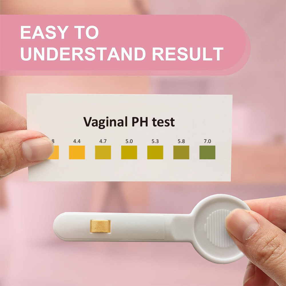 2 Pcs Vagina pH Test Bacterial Vaginosis (BV) pH Rapid Test Kit Self Testing