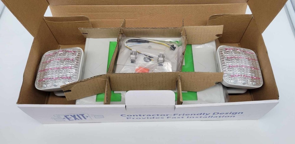 Lumination LEC LED Combination Exit and Emergency Sign