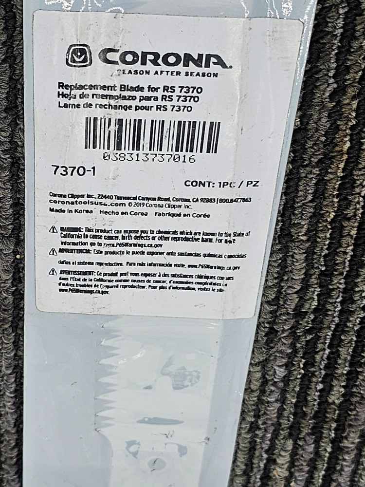 Corona 7370-1 Razor Tooth Saw Blade Replacement Pull Back Cutting Action