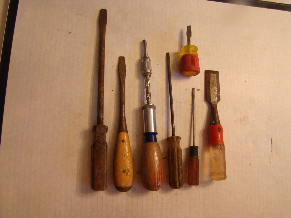 OLD SCREWDRIVERS ETC.