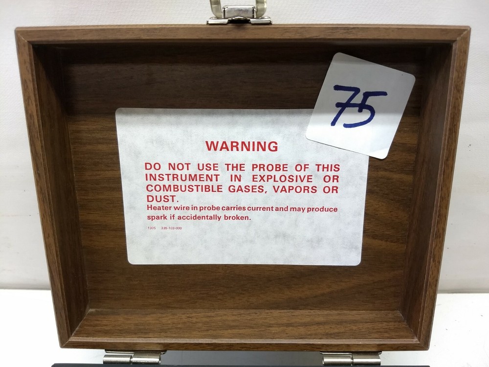 Alnor Thermo- Anemometer Velocity Meter