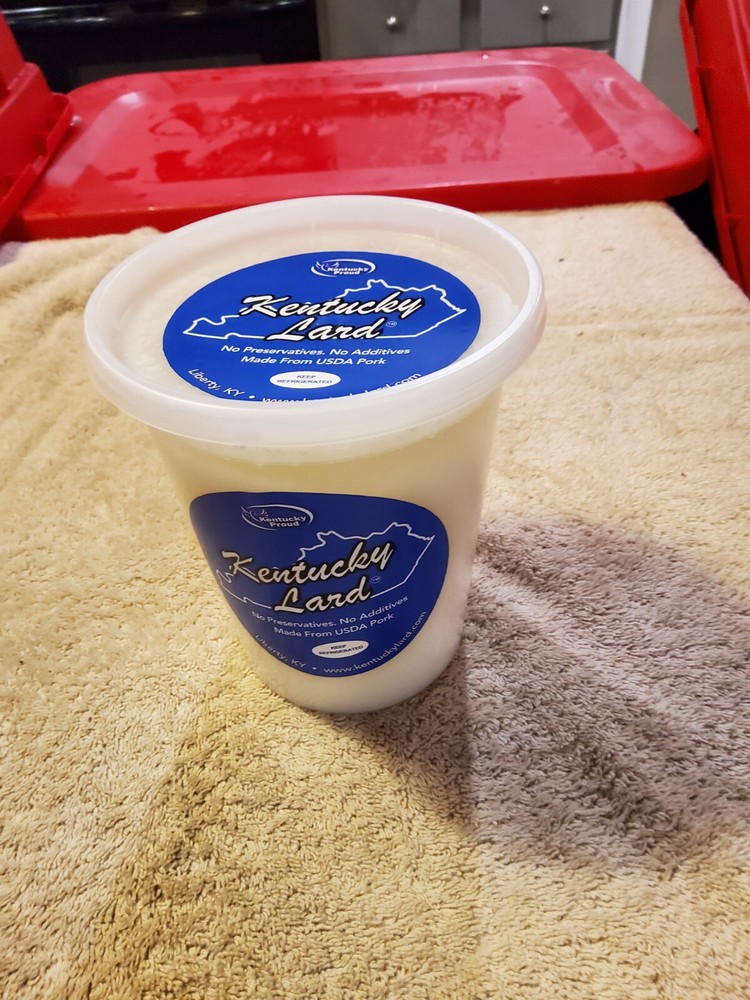 KENTUCKY LARD USDA PURE PORK LARD