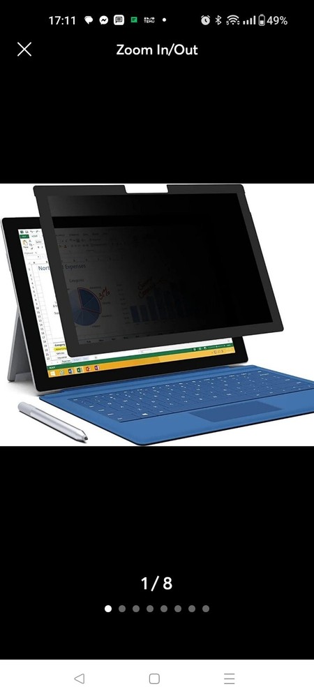 Screen Protector, Anti Blue Light Reduce Eye Strain, Easy Installation,...