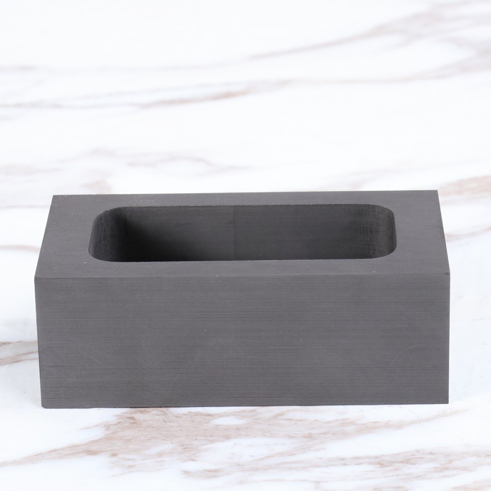 85 X45x30mm Mold Thicken Graphite Casting Brass Mould Ingot