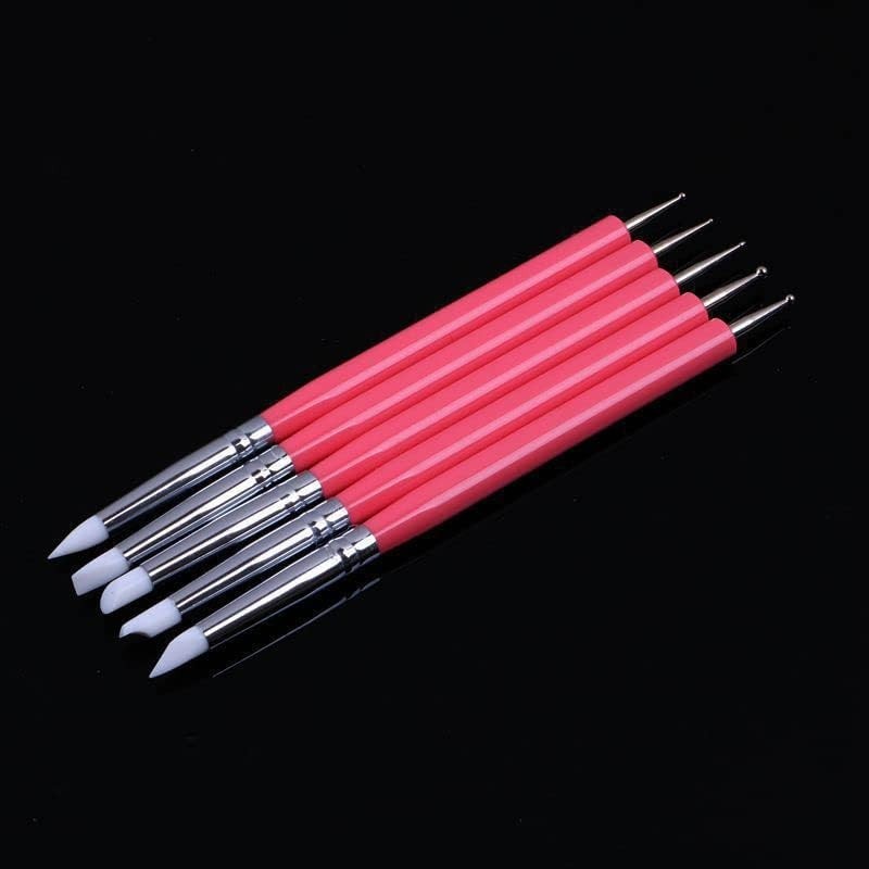 Clay Dotting Tools Set Ceramic Polymer Silicone Embossing Dotting Needles